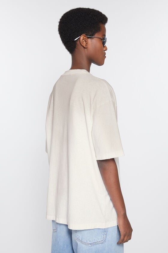 Acne Studios Logo-T-Shirt – lockere Passform Fabrik Onlineshop