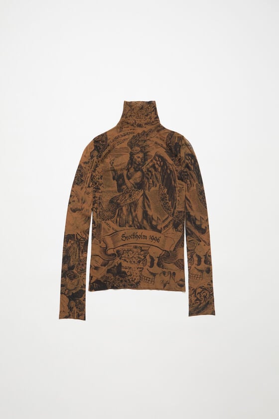 Acne Studios Bedrucktes T-Shirt Sonderangebot