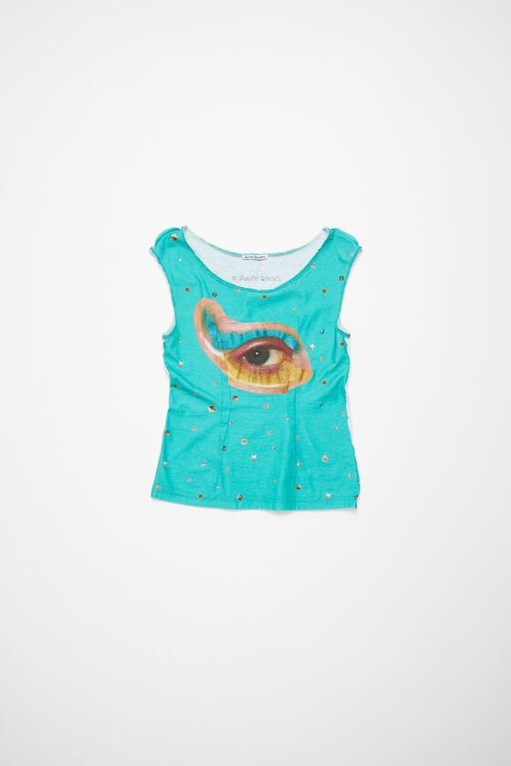 Acne Studios Bedrucktes Tanktop Günstig kaufen