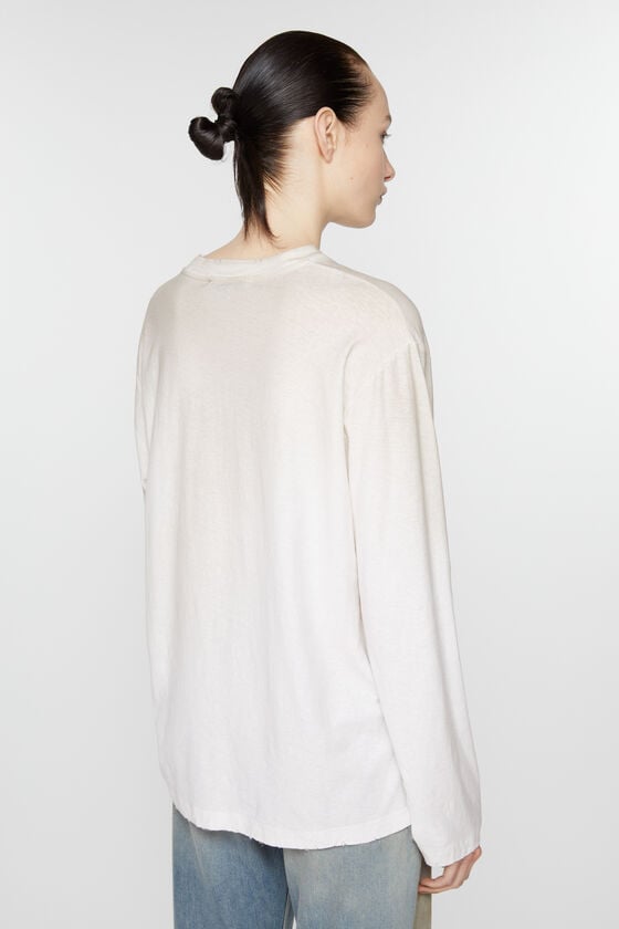 Acne Studios Logo-T-Shirt – lockere Passform Begrenztes Angebot