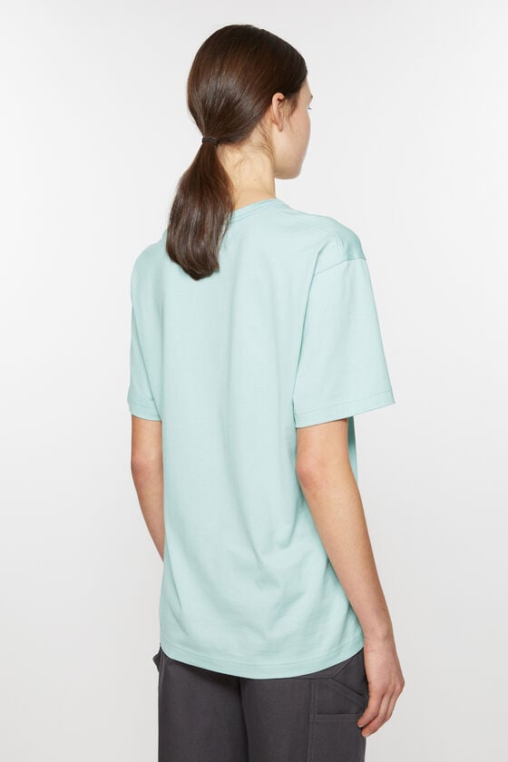 Acne Studios T-Shirt mit Rundhalsausschnitt - Normale Passform Unisex Heißer Verkauf