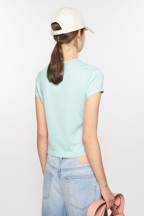 Acne Studios T-Shirt mit Rundhalsausschnitt - Taillierte Passform Unisex Exklusive Angebote