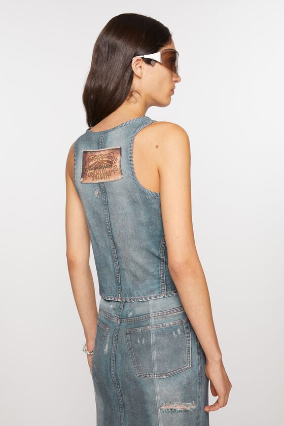 Acne Studios Bedrucktes Tanktop Kauf eins, bekomm eins gratis