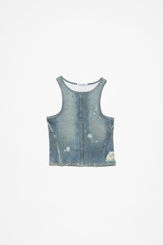 Acne Studios Bedrucktes Tanktop Kauf eins, bekomm eins gratis