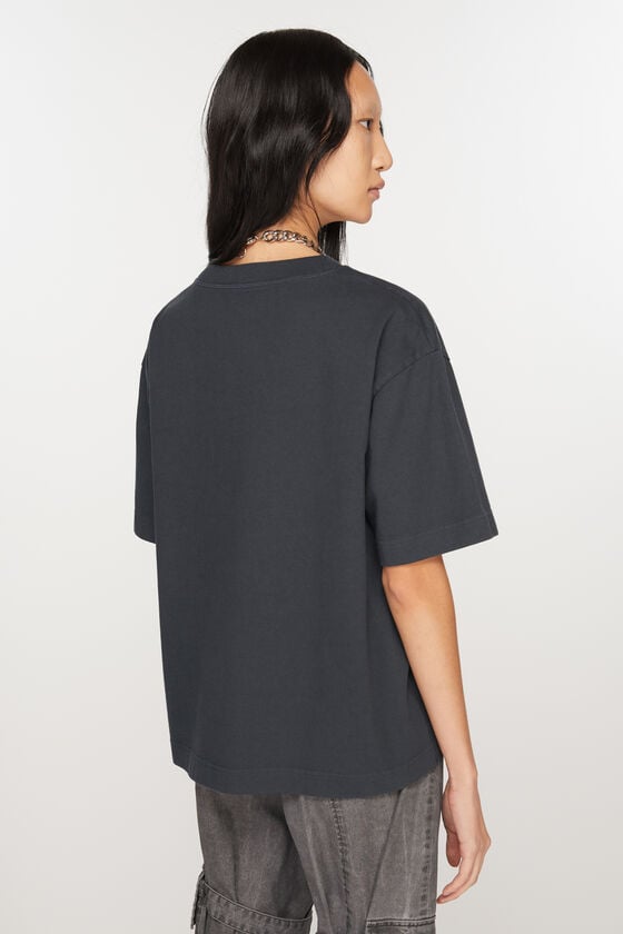Acne Studios Logo-T-Shirt Riesige Ersparnisse