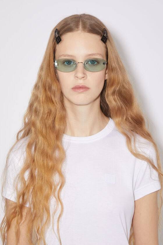 Acne Studios T-Shirt mit Rundhalsausschnitt Unisex Kostenlose Rückgabe