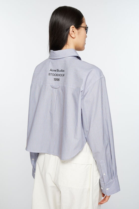 Acne Studios Jacquard-Hemd mit Nadelstreifen Bis zu 60% Rabatt