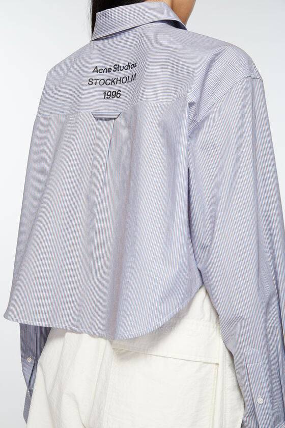 Acne Studios Jacquard-Hemd mit Nadelstreifen Bis zu 60% Rabatt