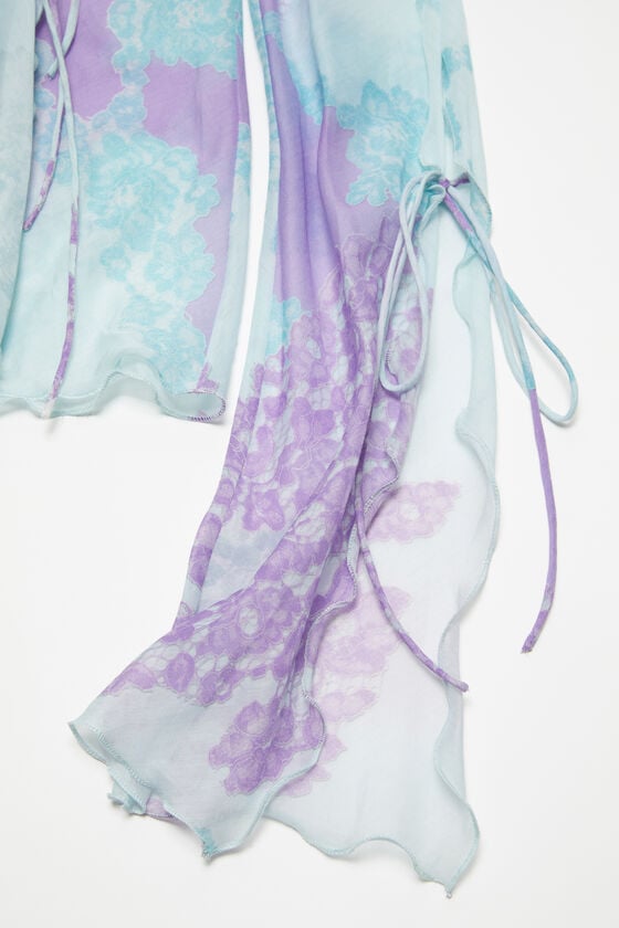 Acne Studios Bedruckte Bluse Sonderangebot der Fabrik