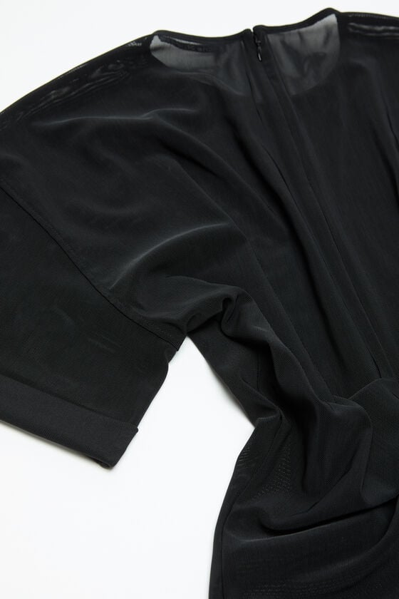 Acne Studios Mesh t-shirt Laufsteg-Show Vierteljährliche Förderung