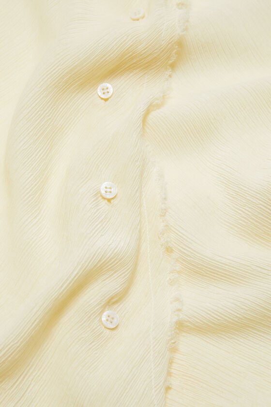Acne Studios Bluse aus Crêpe mit Schal Nur noch ein Tag übrig