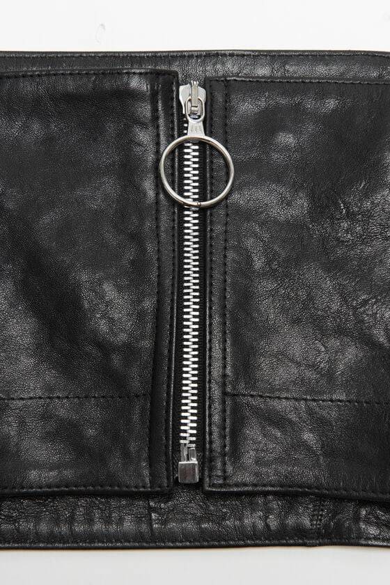 Acne Studios Leather bustier top Laufsteg-Show Riesige Rabatte