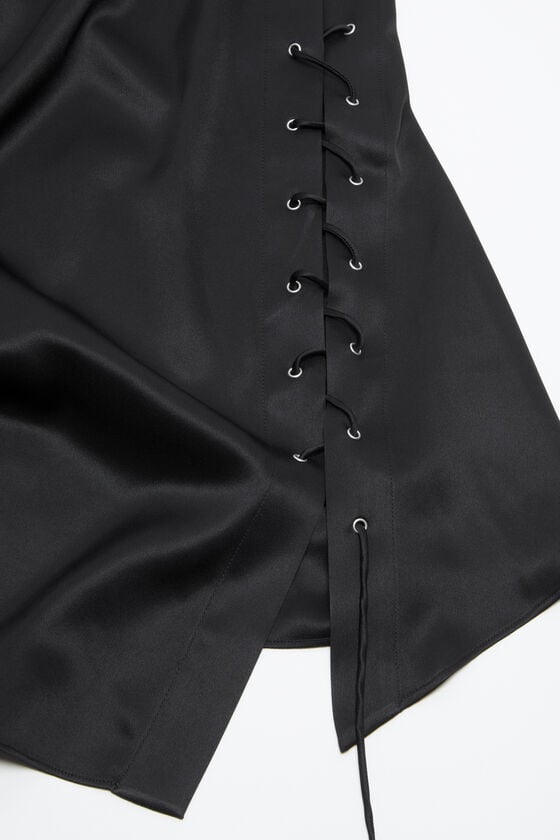 Acne Studios Wickelbluse mit Fransen Kostenloser Versand international
