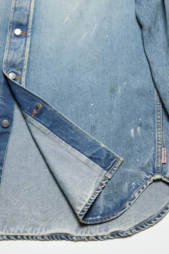 Acne Studios Jeanshemd – entspannte Passform Online