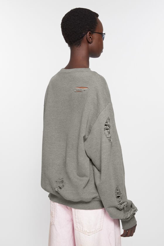 Acne Studios Pullover mit aufgedrucktem Logo Fabrik Onlineshop