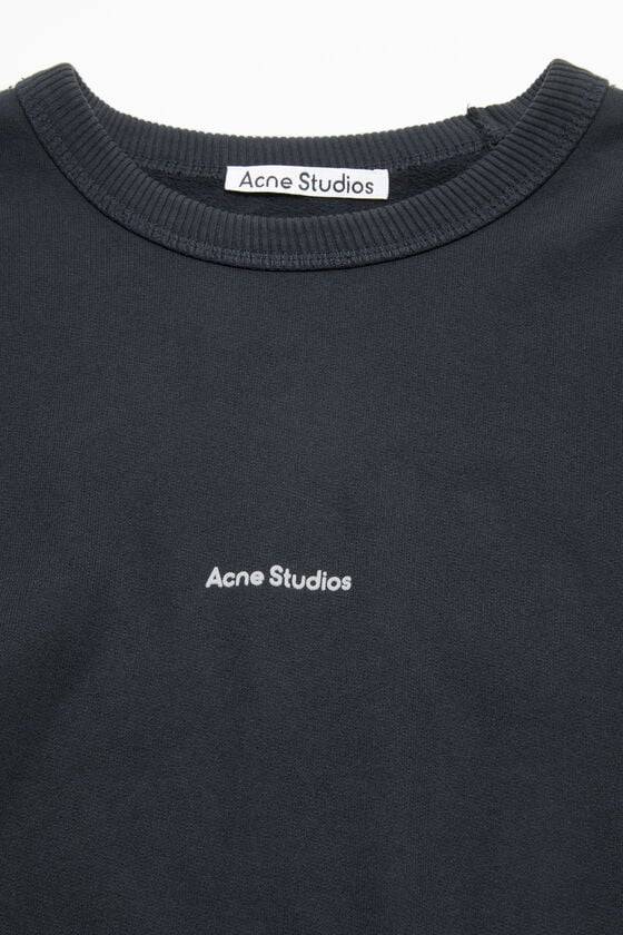 Acne Studios Sweatshirt mit Stempel-Logo Online Shopping