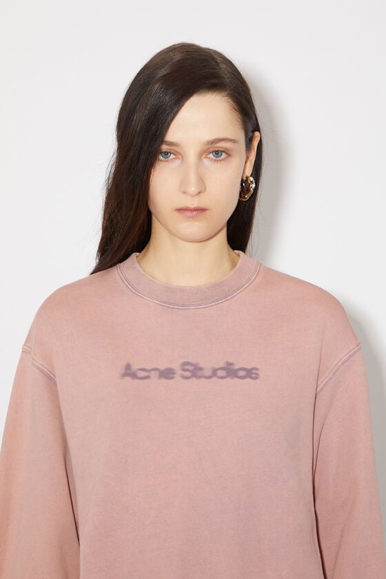 Acne Studios Pullover mit verschwommenem Logo Black Friday