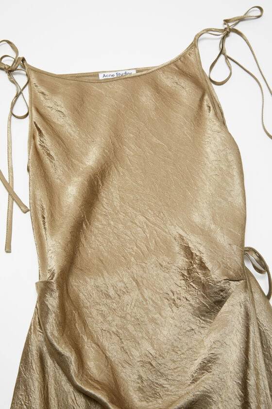 Acne Studios Satinkleid Weihnachtsangebot