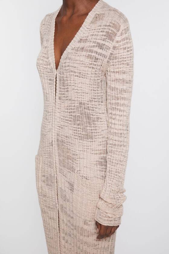 Acne Studios Cardigan aus breitem Rippstrick Valentinstagsangebot