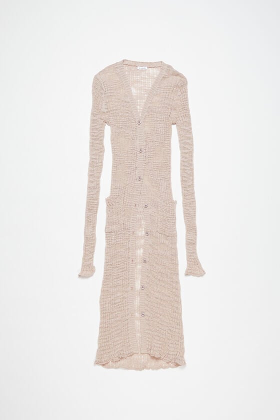 Acne Studios Cardigan aus breitem Rippstrick Valentinstagsangebot