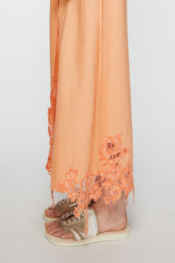 Acne Studios Wickelkleid aus Spitze Online Outlet