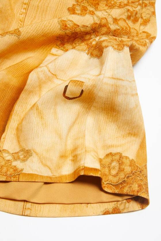 Acne Studios Trägerkleid mit Trompe-l'oeil-Print Neuheiten