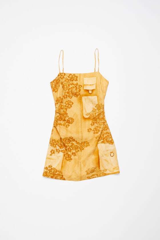 Acne Studios Trägerkleid mit Trompe-l'oeil-Print Neuheiten