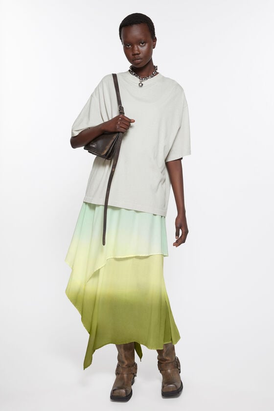 Acne Studios Mehrlagiges T-Shirt-Kleid Tägliche Deals