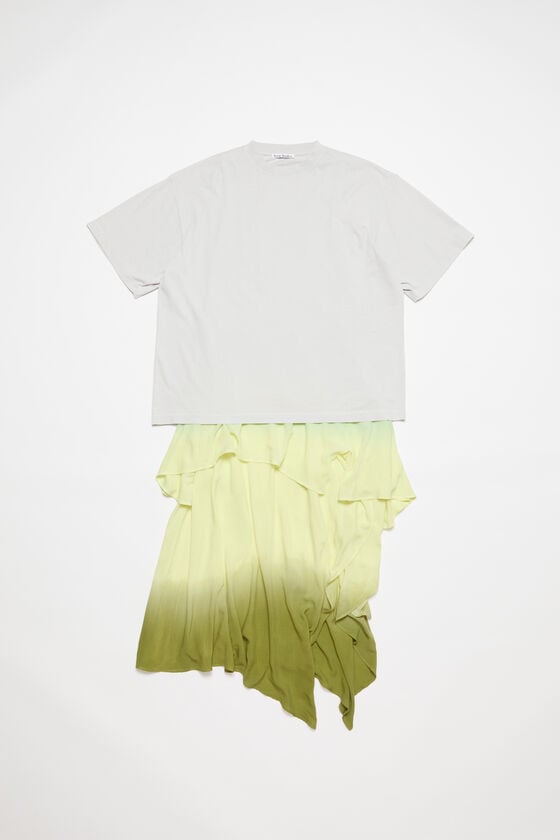 Acne Studios Mehrlagiges T-Shirt-Kleid Tägliche Deals