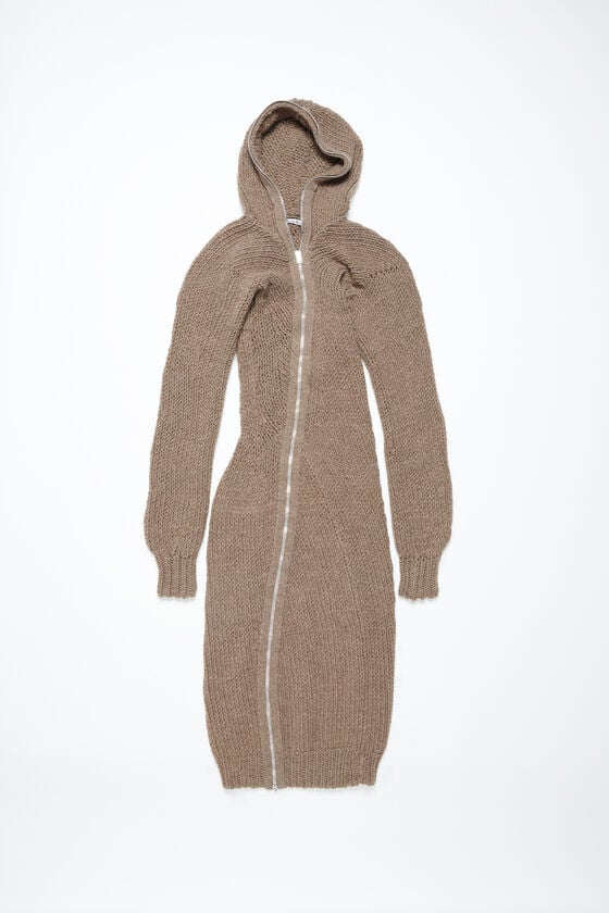 Acne Studios Hooded wool dress Laufsteg-Show Riesige Ersparnisse