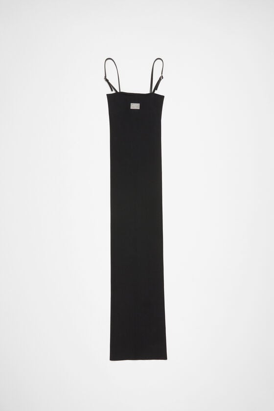 Acne Studios Trägerkleid mit Logo Tiefpreis