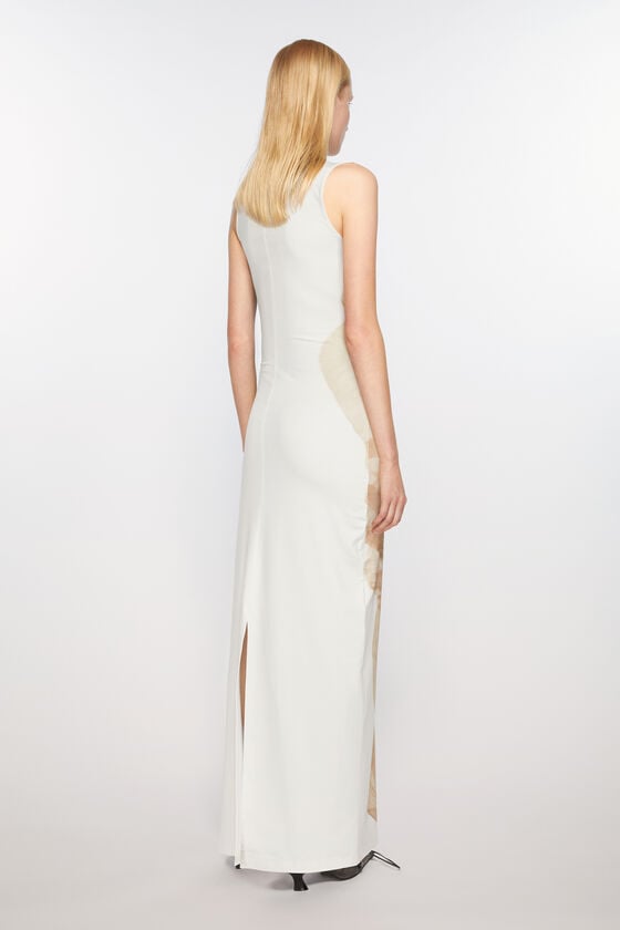 Acne Studios Bedrucktes langes Kleid Laufsteg-Show Super Sparpreis
