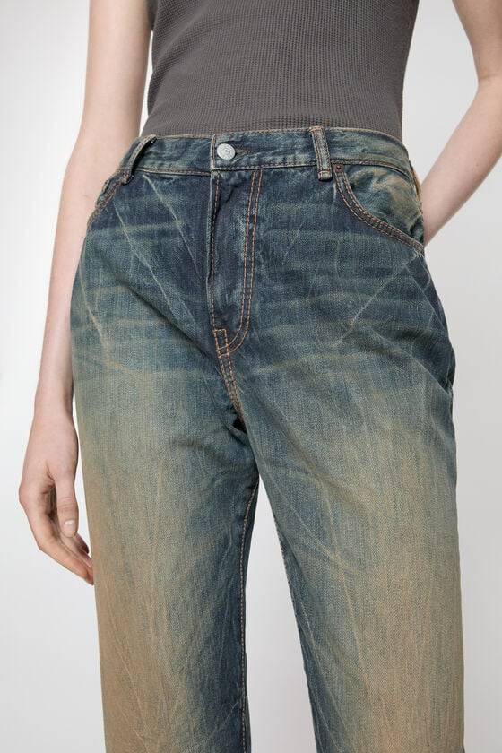 Acne Studios Jeans mit normaler Passform - 2024F 50% Rabatt mit kostenlosem Versand