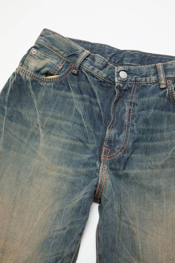 Acne Studios Jeans mit normaler Passform - 2024F 50% Rabatt mit kostenlosem Versand