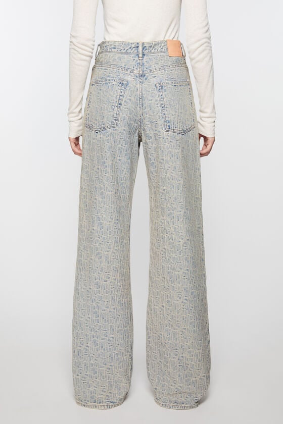 Acne Studios Jeans mit entspannter Passform – 2022-Monogramm Fabrikverkauf