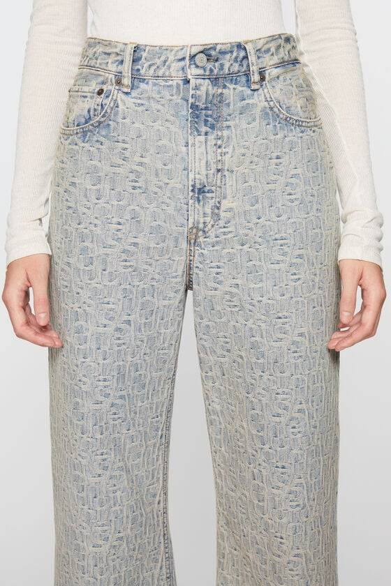 Acne Studios Jeans mit entspannter Passform – 2022-Monogramm Fabrikverkauf