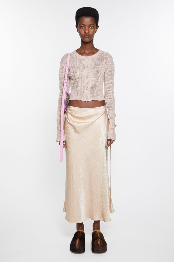 Acne Studios Wickelrock aus Satin Top Angebot