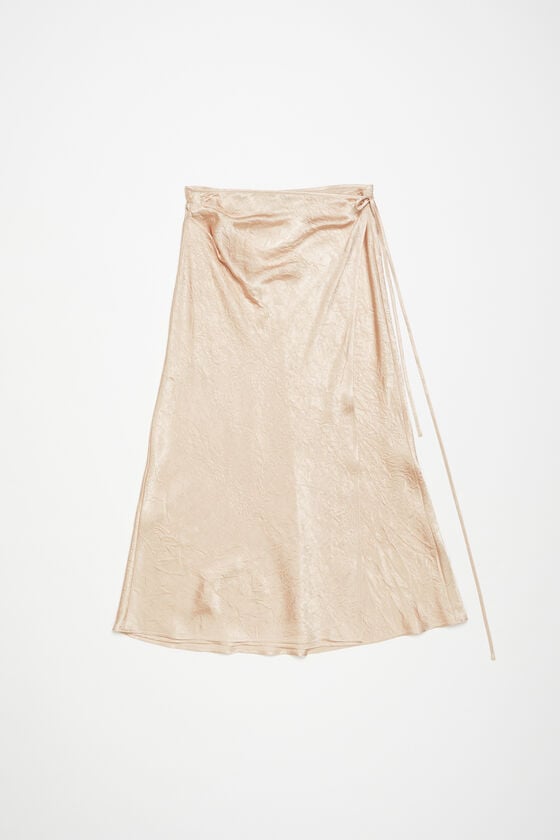 Acne Studios Wickelrock aus Satin Top Angebot