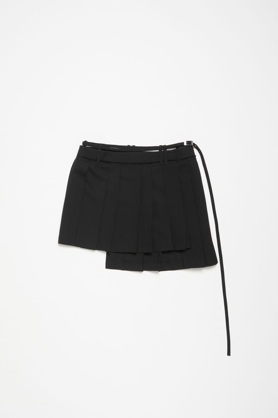 Acne Studios Asymmetrischer Faltenrock Neueste Mode