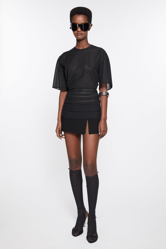 Acne Studios Mini skirt Laufsteg-Show Neuheiten