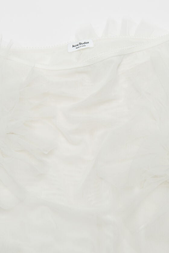 Acne Studios Rüschenrock aus Netzstoff Tägliche Deals