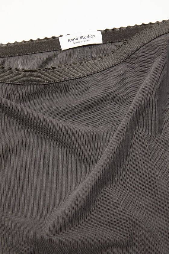 Acne Studios Mesh-Rock Laufsteg-Show Sonderangebote