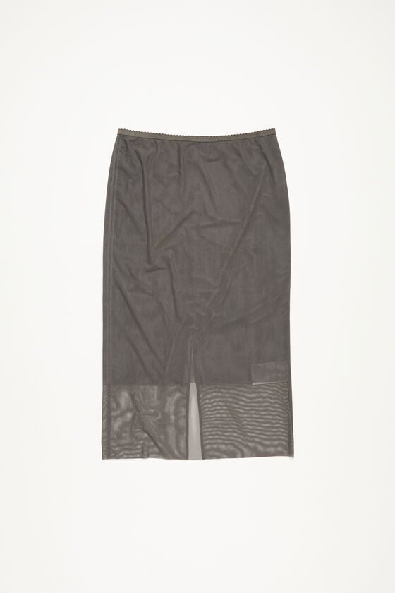 Acne Studios Mesh-Rock Laufsteg-Show Sonderangebote