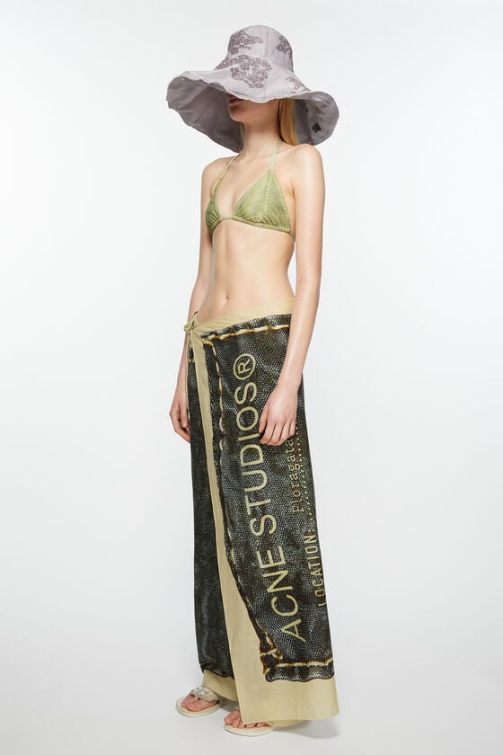 Acne Studios Bedruckte zweiteilige Badebekleidung Letzte 3 Tage