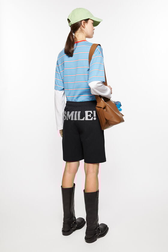 Acne Studios Bedruckte Sweat-Shorts Unisex Bis zu 50% Rabatt