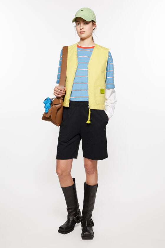 Acne Studios Bedruckte Sweat-Shorts Unisex Bis zu 50% Rabatt