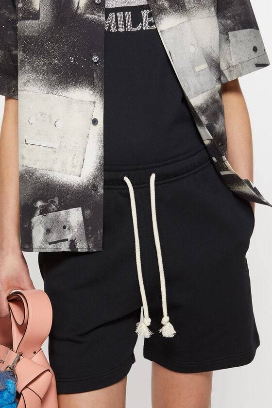 Acne Studios Fleece-Shorts Unisex Bis zu 65% Rabatt