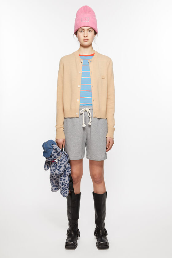 Acne Studios Fleece-Shorts Unisex Vierteljährliche Förderung