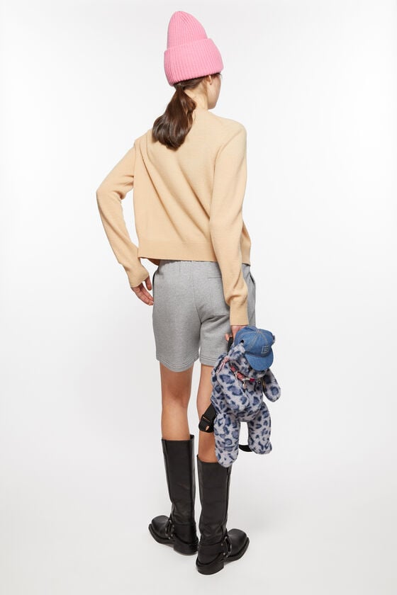 Acne Studios Fleece-Shorts Unisex Vierteljährliche Förderung