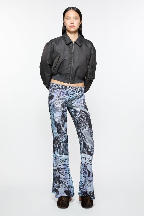 Acne Studios Bedruckte Hose Fabrikladen